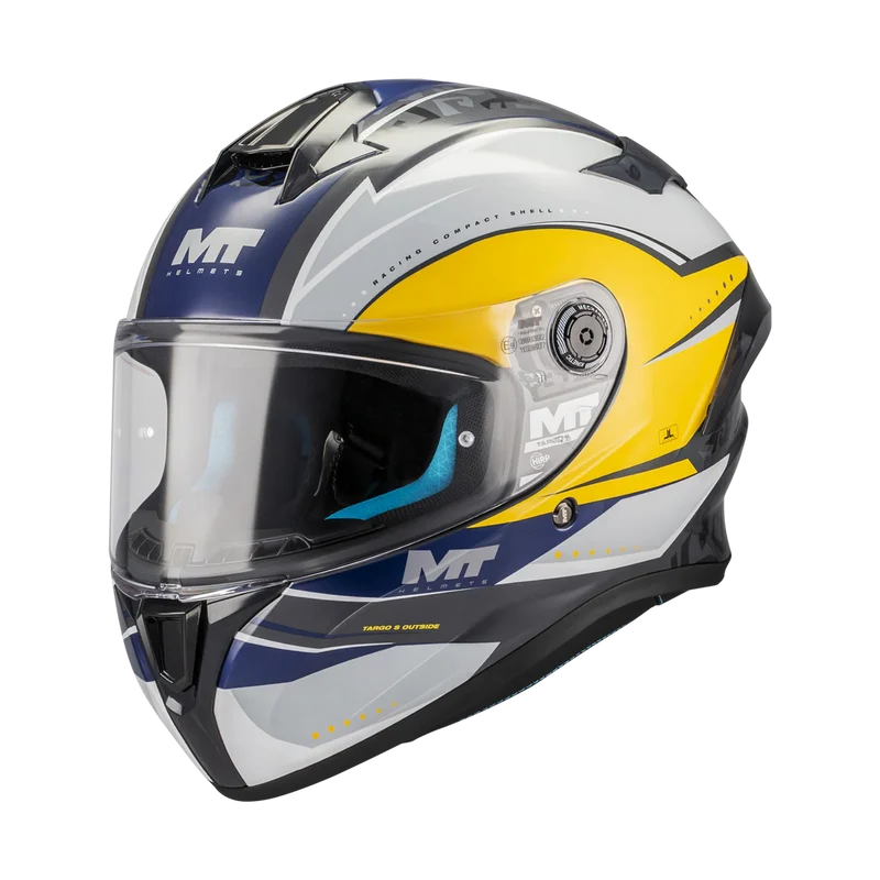 MT HELMETS TARGO S OUTSIDE CASCO DE MOTO C3 BRILLO