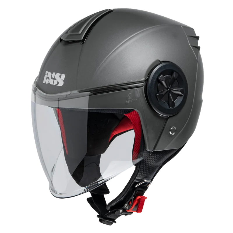 IXS-CASCO 851 1.0 JET MATT GREY