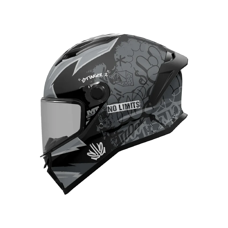 MT FF126 STINGER 2 TAGGER INTEGRALES CASCO DE MOTO B2 MATE