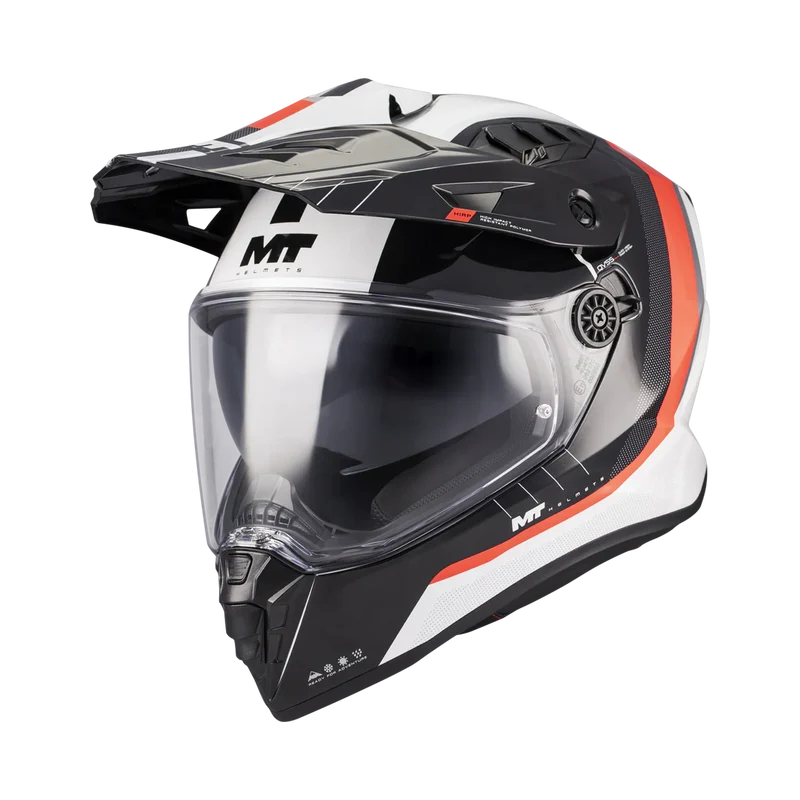 MT HS218SV TRACK SV NOMAD CASCO DE MOTO A15 BRILLO