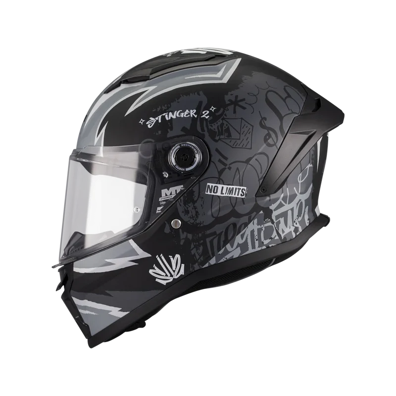MT FF126Y STINGER 2 YOUTH TAGGER SY INTEGRALES CASCO DE MOTO B2 MATE