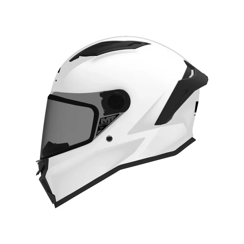 MT FF126Y STINGER 2 YOUTH PURE INTEGRALES CASCO DE MOTO A0 BLANCO PERLA BRILLO