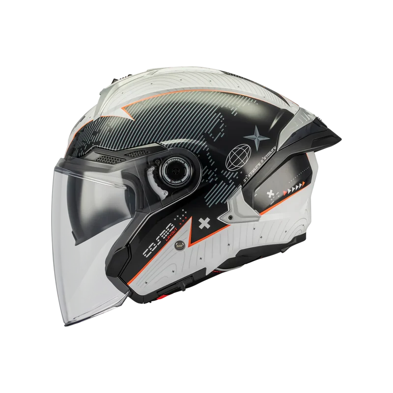 MT OF515SV COSMO SV LAYOUT CASCO DE MOTO A1 BRILLO