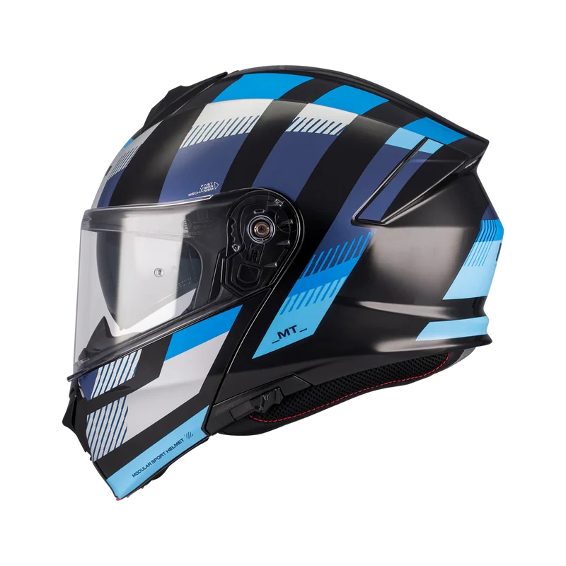MT FU935SV GENESIS SV STROKE MODULAR CASCO DE MOTO B7 BRILLO