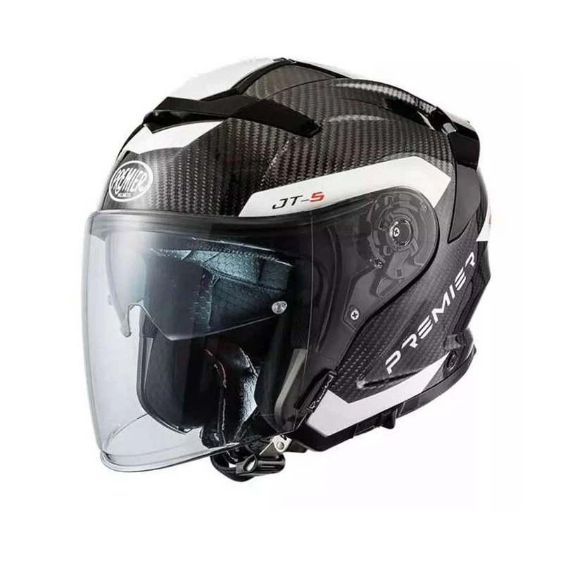 PREMIER JT5 CARBON MA 8 CASCO ABIERTO MOTOCICLETA