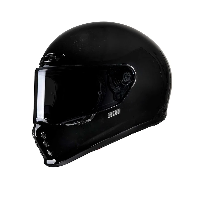 HJC V10 UNI motociclismo integral Casco negro brillante