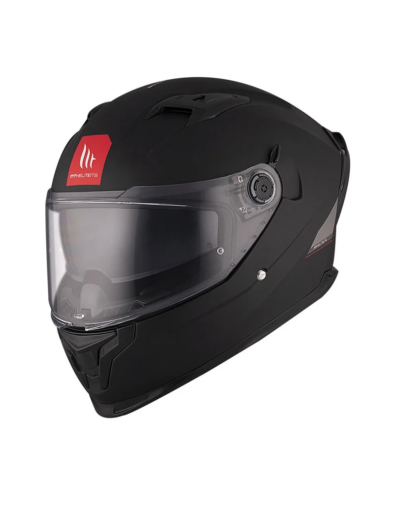 MT BRAKER SV SOLID CASCO DE MOTO A1 NEGRO MATE