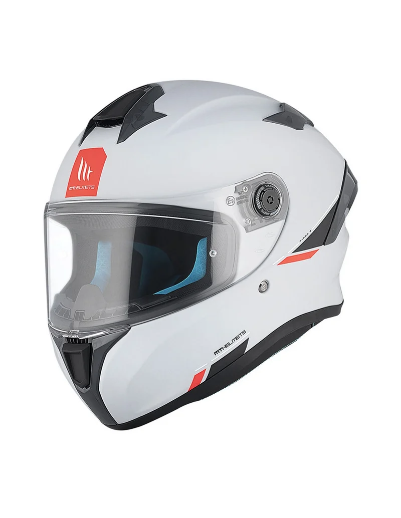 MT TARGO S SOLID INTEGRALES DEPORTIVOS CASCO DE MOTO A12 GRIS BRILLANTE