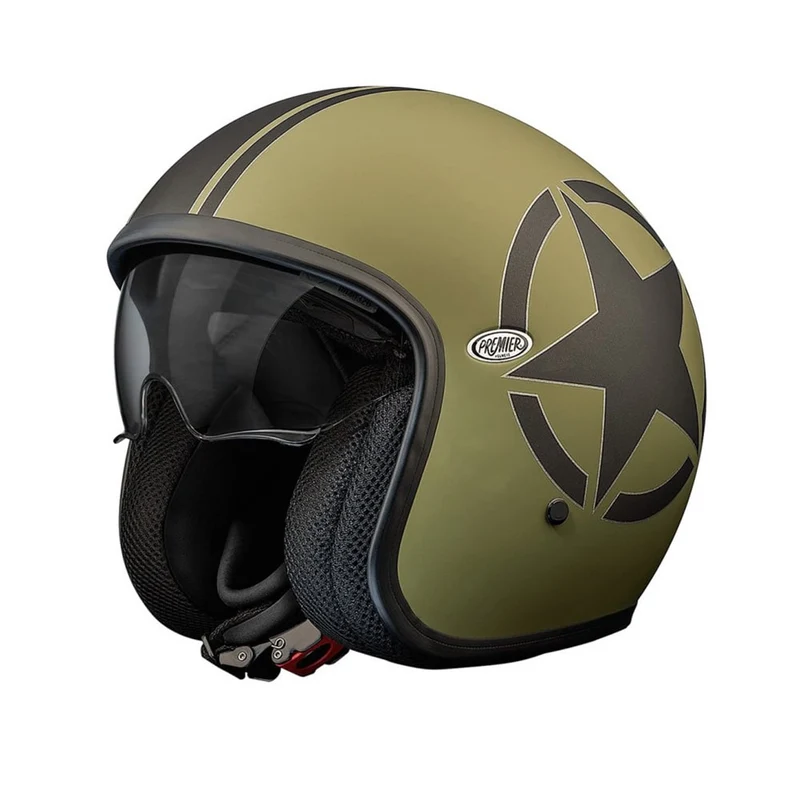 PREMIER VINTAGE STAR MILITARY BM CASCO DE MOTO JET
