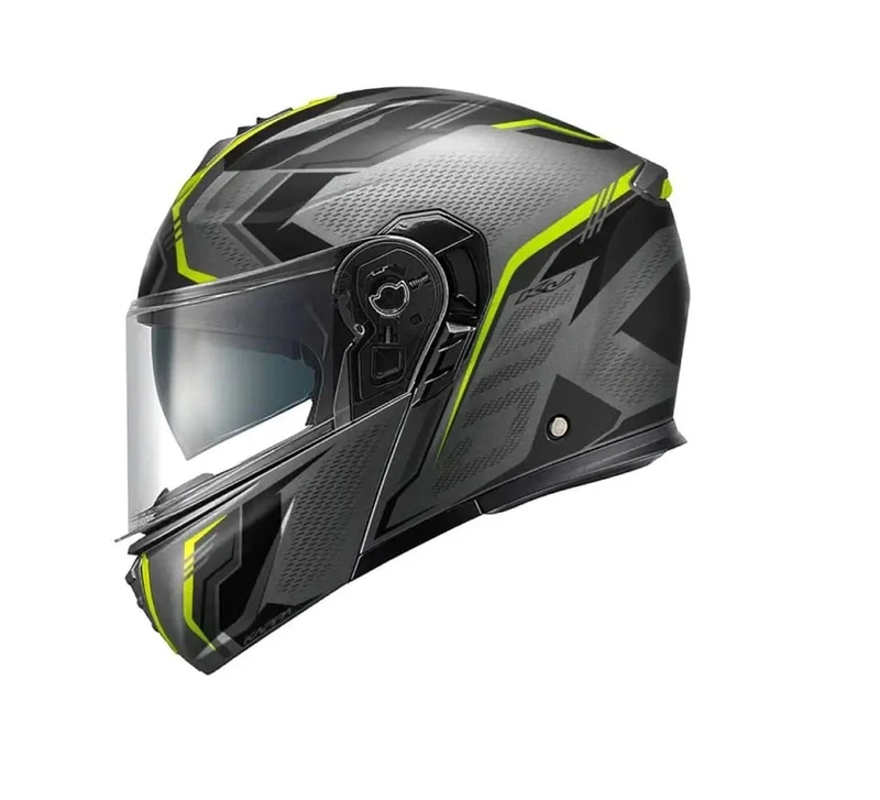 KAPPA KV50 ESCALADE MODULAR CASCO TITANIO MATE AMARILLO