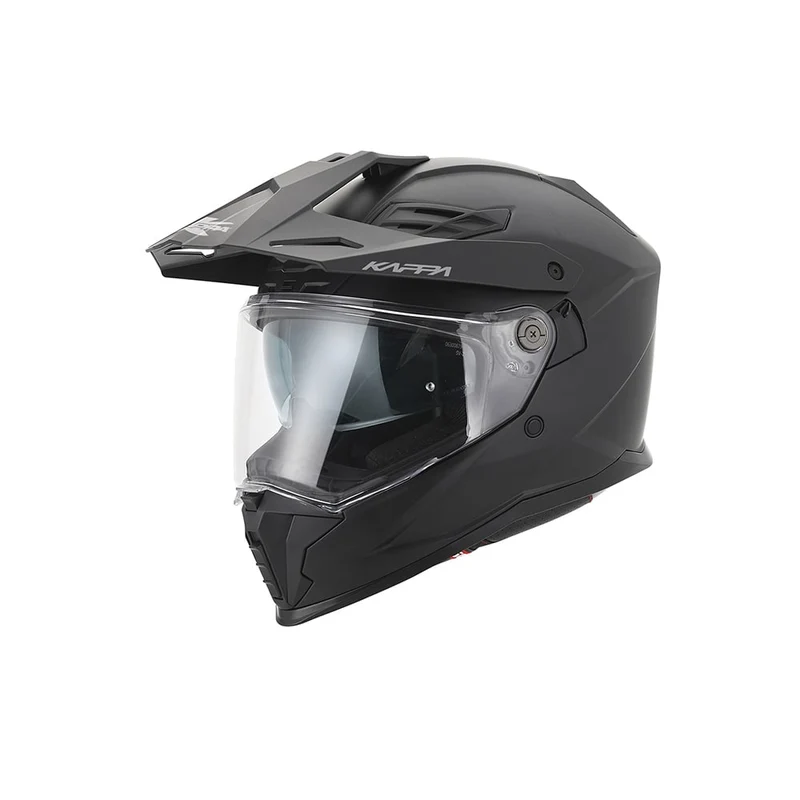 Kappa KV33 Enduro Solid Dual moto deportivo Casco Negro Mate