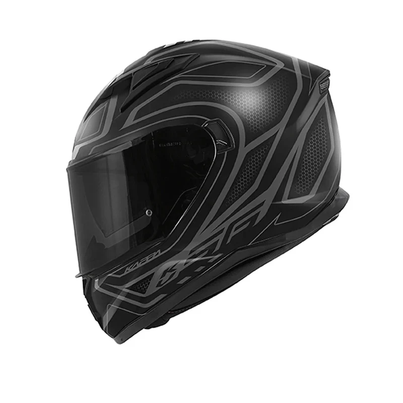 KAPPA KV56 Moto Touring Casco Negro Mate Neón