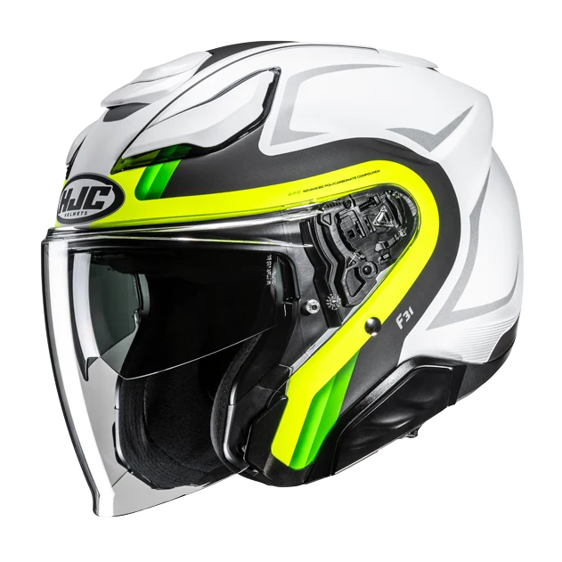 HJC F31 BASK MC3HSF Casco Jet De Moto