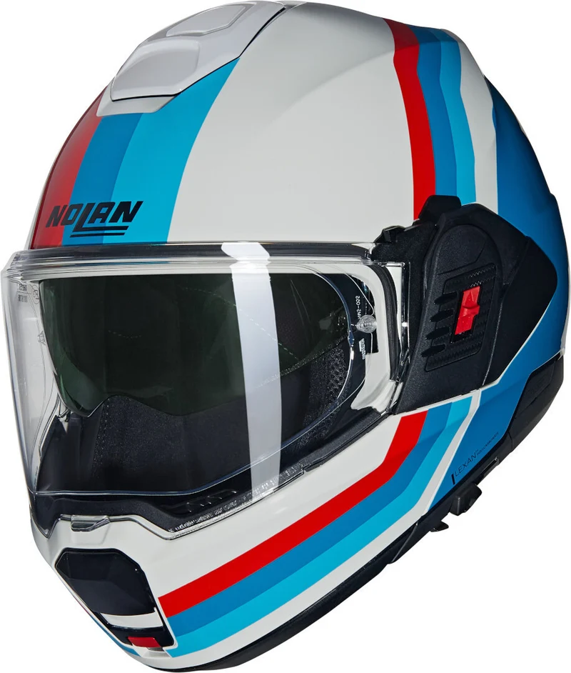 NOLAN N120-1 LINEO 347 MODULAR CASCOS BIANCO BLU ROSSO