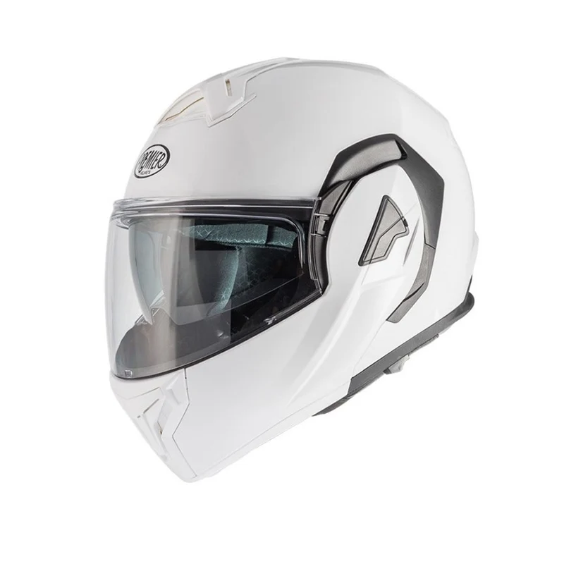 PREMIER X-CHARGER U8 CASCO MODULAR DE MOTOCICLETA BLANCO