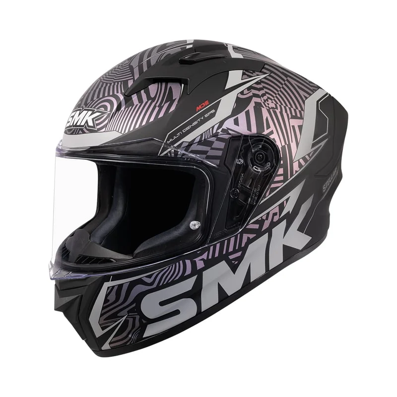 SMK STELLAR FURY MA266C Moto Integral Casco Decorado Mate