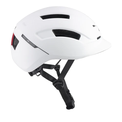 CGM 852A BORGO MONO Bicicleta Casco Blanco mate
