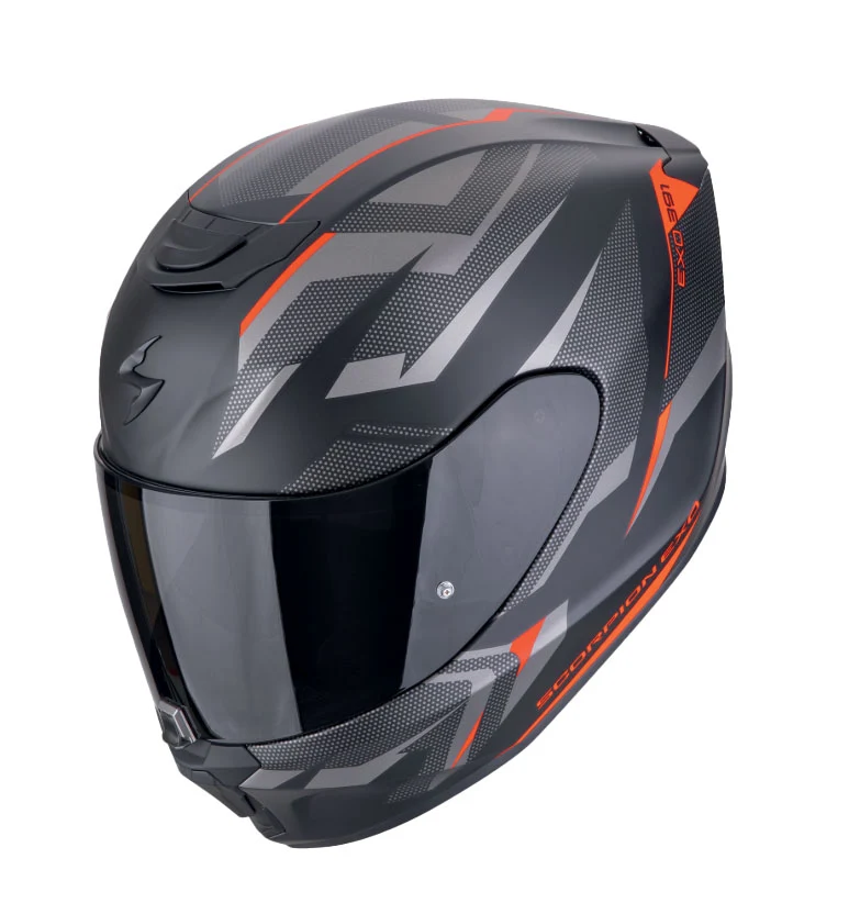 SCORPION CASCOS INTEGRALES EXO-391 AAXO NEGRO MATE ROJO