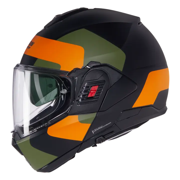 NOLAN N120-1 OMOCROMO 345 DE MOTO MODULAR CASCO