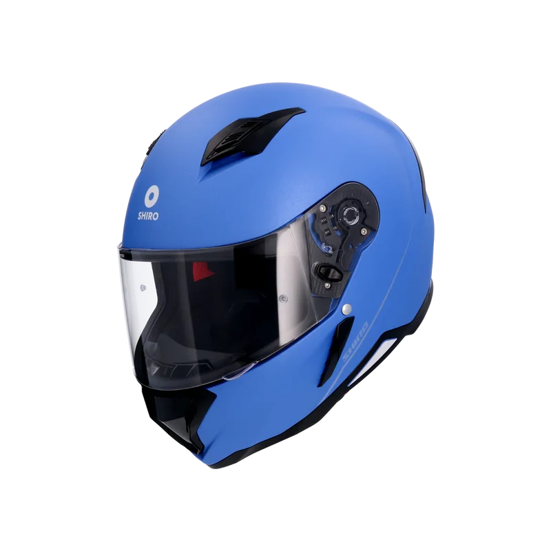 SHIRO CASCO SH-890 HUNTER MONOCOLOR AZUL