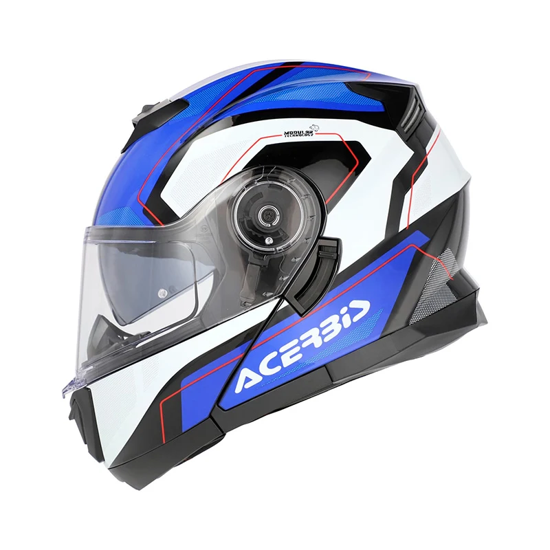ACERBIS CASCO MODULAR SEREL 22.06 AZUL BLANCO