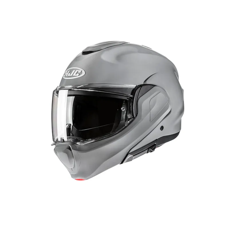 HJC F100 UNI casco modular de moto casco Negro.GRIS