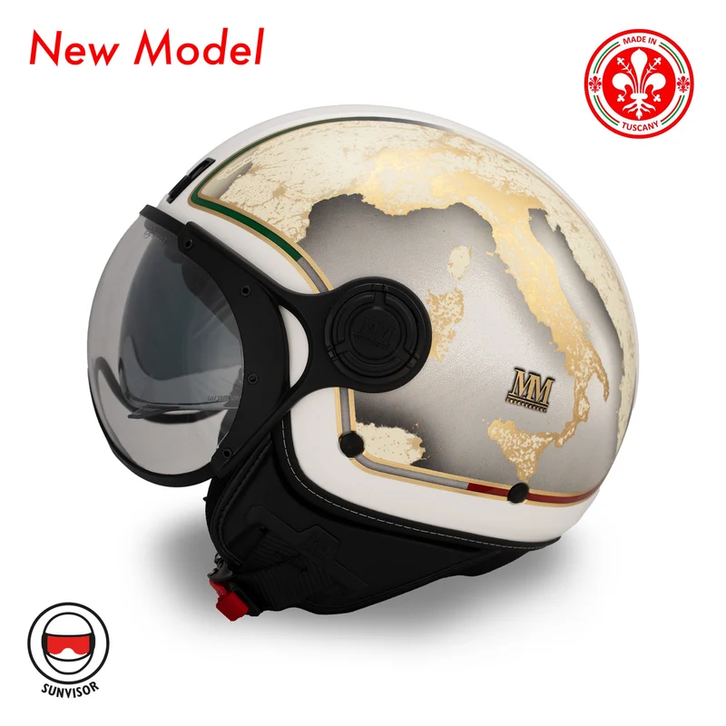 Casque Italia Bianco Orizzonte MM Independent