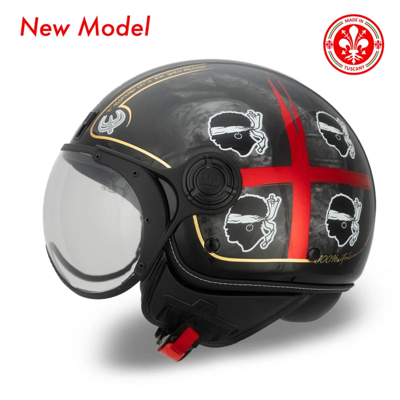 Casque Sardegna Noir A-Ventura MM Independent Édition limitée