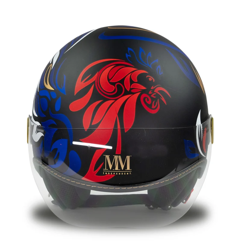 Casque Coq noir MM Independent en édition limitée