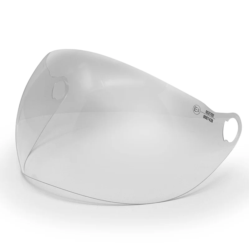 Visière transparente allongée pour casque jet MM independent