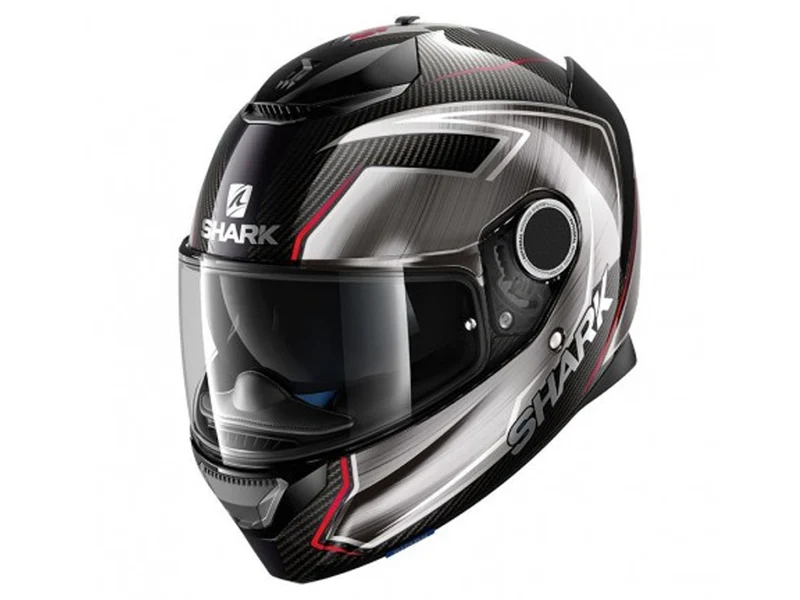 Réplique Shark Spartan Carbon Guintoli Argent
