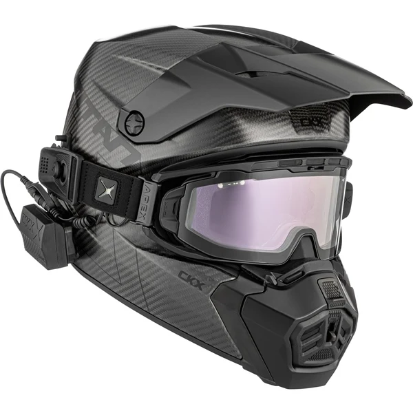 CKX Titan AMS Carbon Pro Helmet Solid - Apex Goggle included