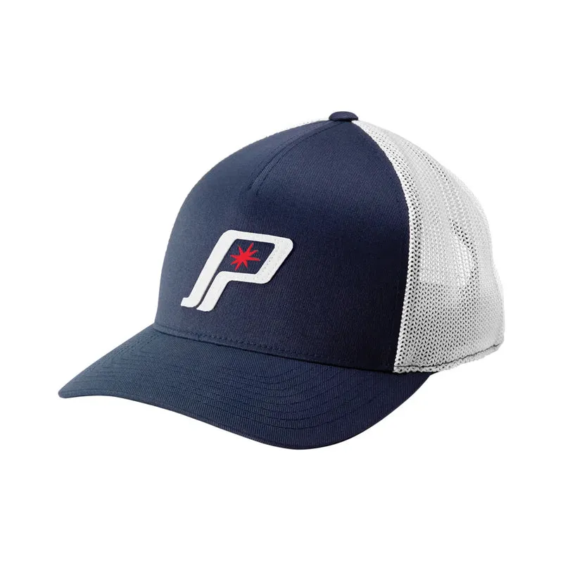 Retro Logo Mesh Snapback Hat