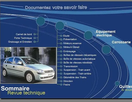 manuel de réparation Opel Corsa C
