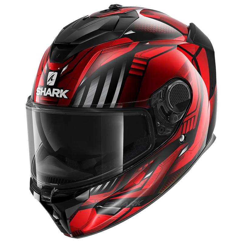 SPARTAN GT BCL. MICR. Replikan Black Chrome Red