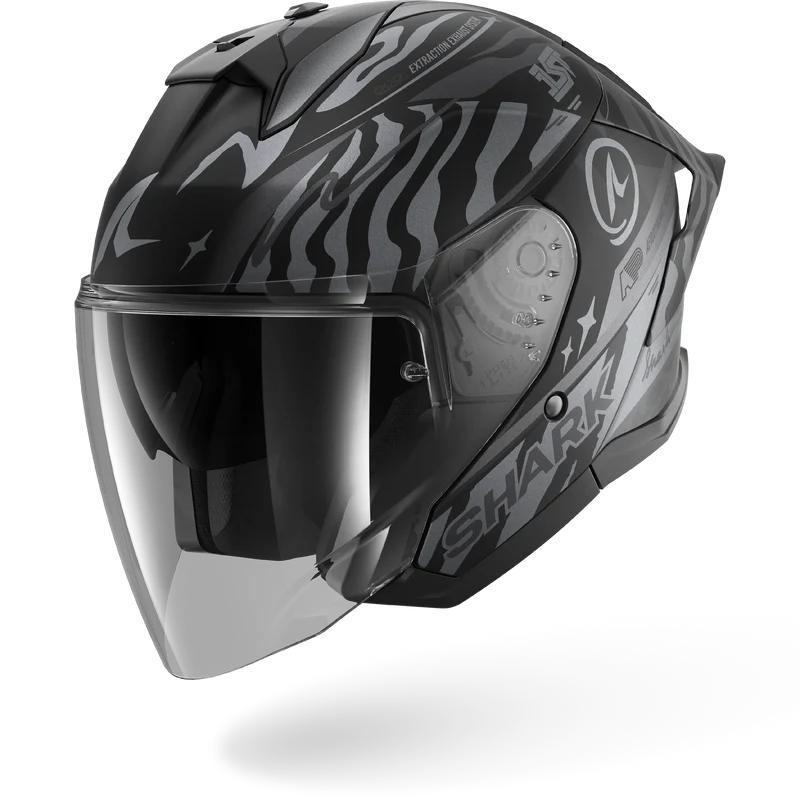 SKWAL JET CUP SPEED-FANCY Mat Black Anthracite Silver