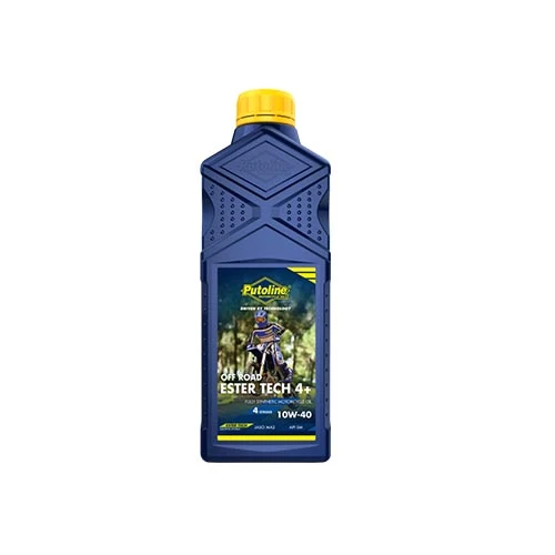 Huile moteur ESTER TECH OFF ROAD 4+ 10W40 100% synthétique 4T 1L | Putoline