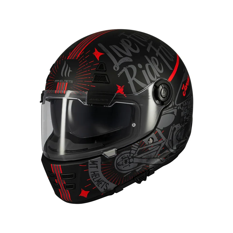 MT JARAMA SV ART INTEGRAL RETRO INTEGRAL CASCO DE MOTO E5 MATE