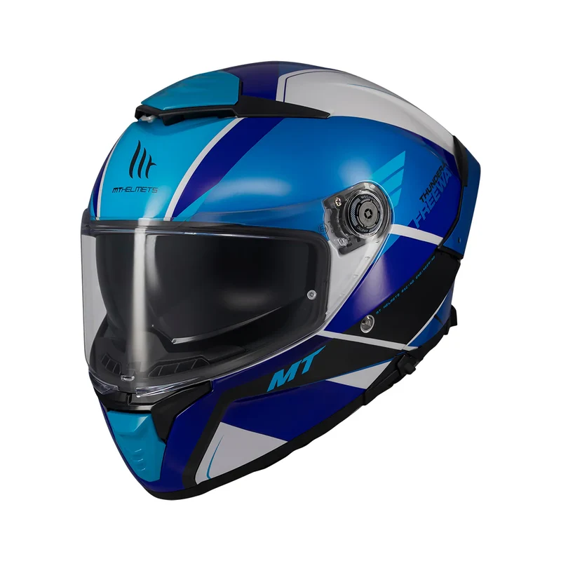 MT THUNDER 4 SV FREEWAY INTEGRAL DEPORTIVO CASCO DE MOTO A17 BRILLO