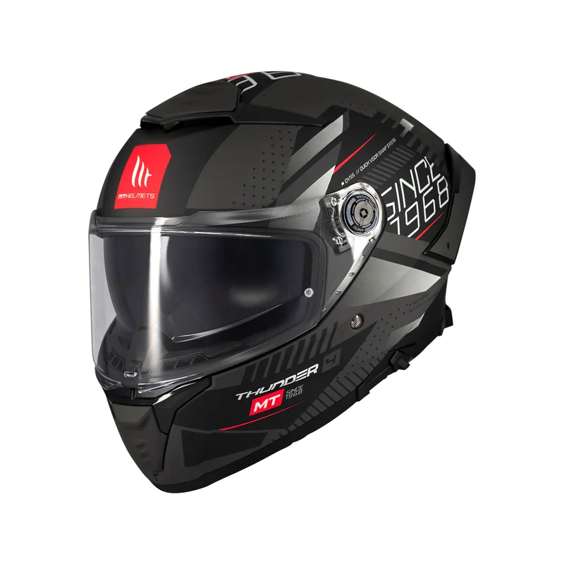 MT THUNDER 4 SV LUMINENCE INTEGRAL DEPORTIVA CASCO DE MOTO D1 MATE