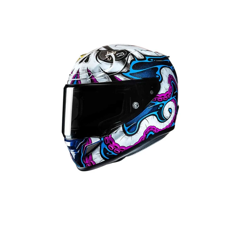 HJC RPHA 12 KRAKEN MC28 DEPORTIVO MOTOCICLETA CASCO INTEGRAL