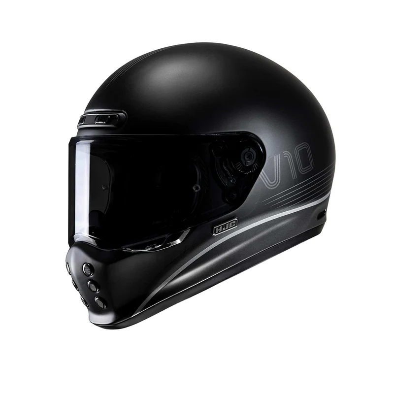 HJC- V10 TAMI MC5SF carreras motos integral Casco Preto