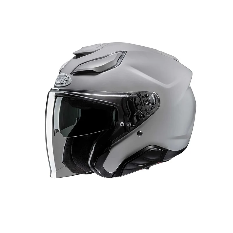 HJC F31 Semiplano Casco Jet de Moto Solid Nardo Gris