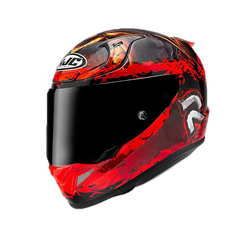 HJC RPHA 12 Diablo Blizzard MC1 INTEGRAL MOTOCICLETA CARRERAS CASCO