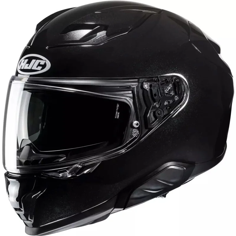 HJC I71 CASCO INTEGRAL DEPORTIVO MOTO RACING METAL NEGRO