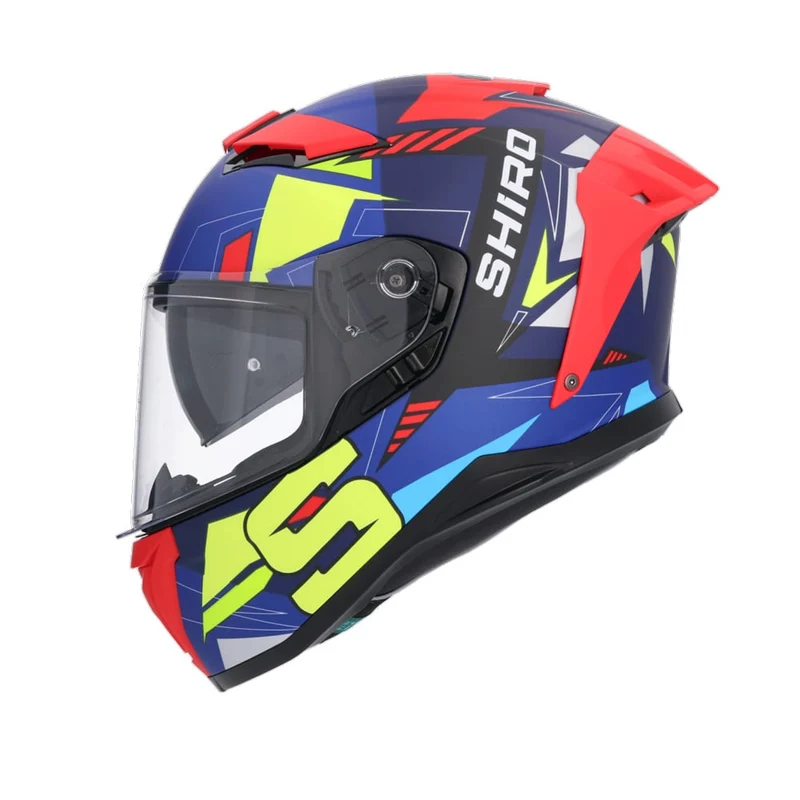 SHIRO CASCO ALPHA UPGRADE DARK AZUL MATE