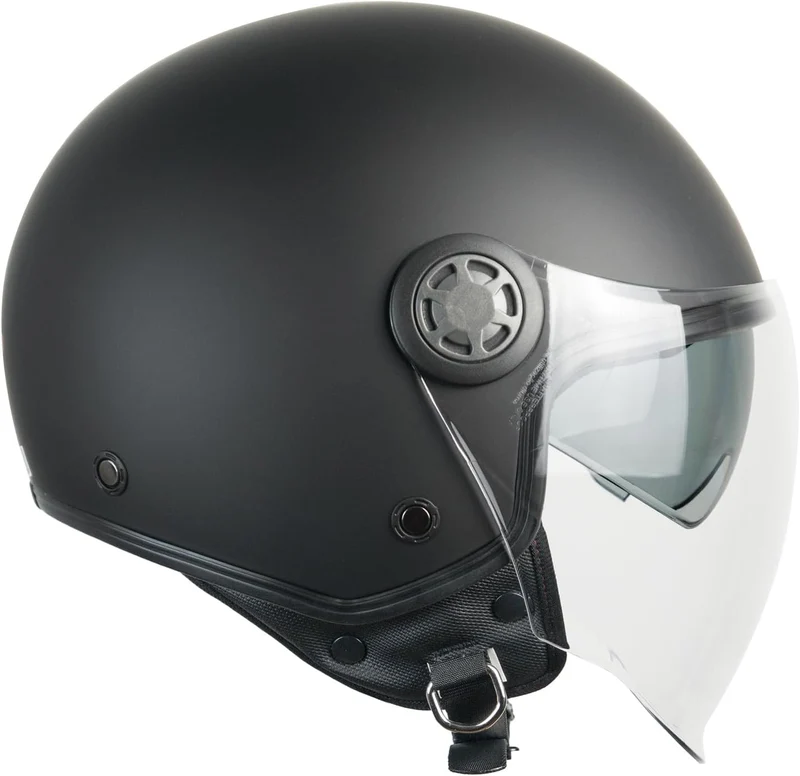 SKA-P - 1SHA ZEN MONO Jet Casco Negro mate