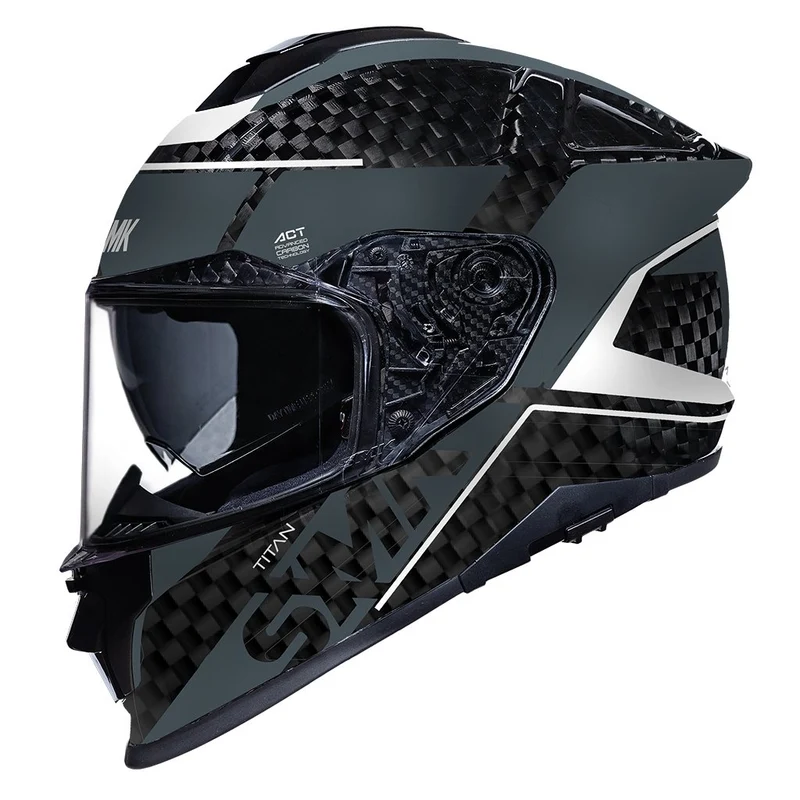 SMK - TITAN CARBON NERO DECORADO BRILLO (GL261) 22.06