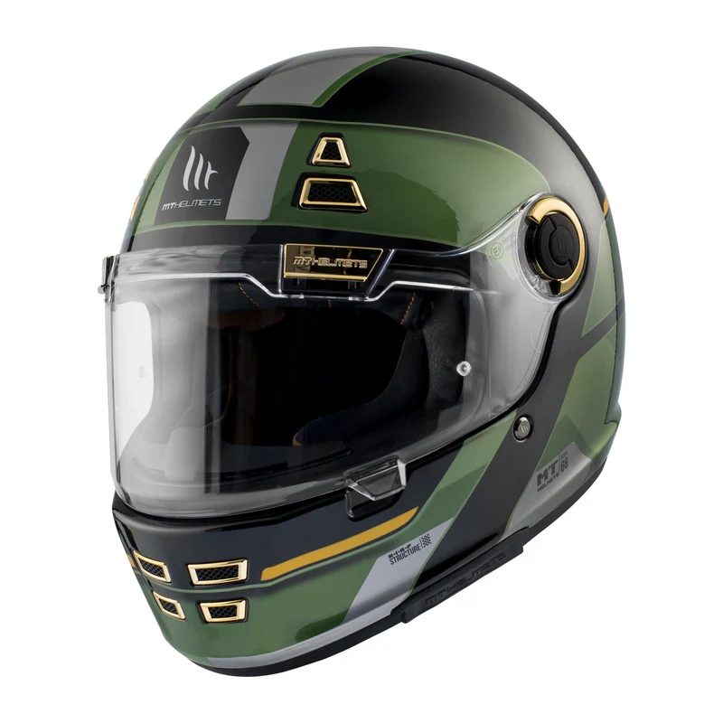 MT JARAMA 68TH INTEGRAL CASCO DE MOTO C1 BRILLO