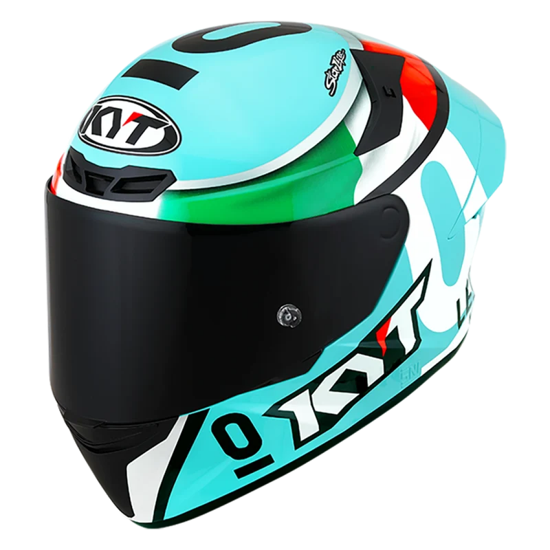 KYT-CASCO TT-COURSE REPLICA LEOPARD TRICOLORE